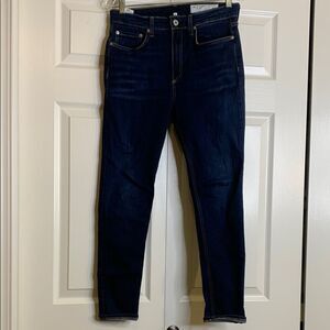 Rag & Bone Blue Skinny Jeans